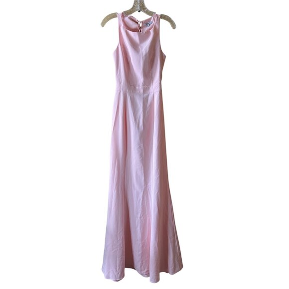 Baby Pink Maxi Dress - Picture 1 of 7